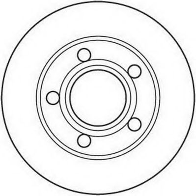 JURID - 562089JC - Тормозной диск (Тормозная система)