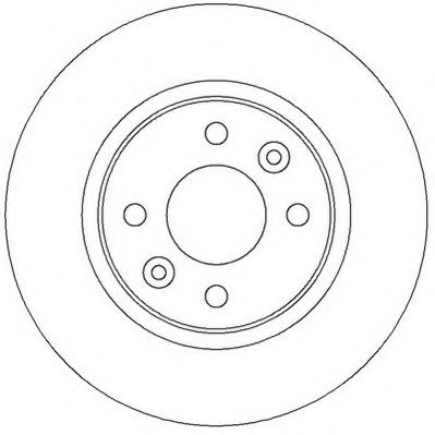 JURID - 562293JC - Тормозной диск (Тормозная система)