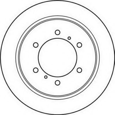 JURID - 562380J - Тормозной диск (Тормозная система)