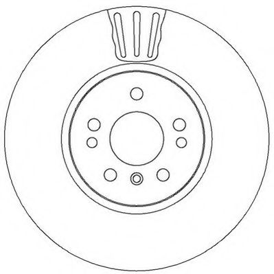 JURID - 562403J - Тормозной диск (Тормозная система)