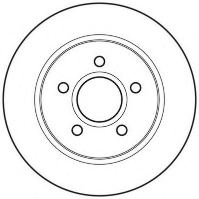 JURID - 562648JC - Тормозной диск (Тормозная система)