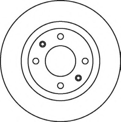 BENDIX - 562044B - Тормозной диск