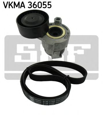 SKF - VKMA 36055 - Поликлиновой ременный комплект (Ременный привод)