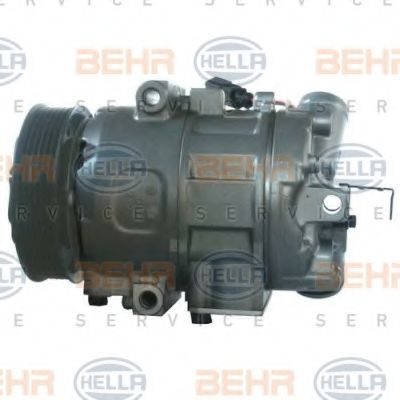 BEHR HELLA SERVICE - 8FK 351 110-741 - Компрессор, кондиционер (Кондиционер)