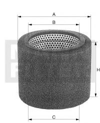 MANN-FILTER - CS 17 110/1 - Воздушный фильтр (Система подачи воздуха)