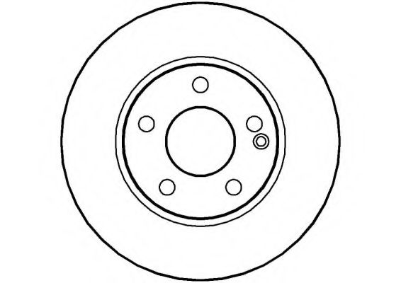 NATIONAL - NBD1398 - Тормозной диск (Тормозная система)