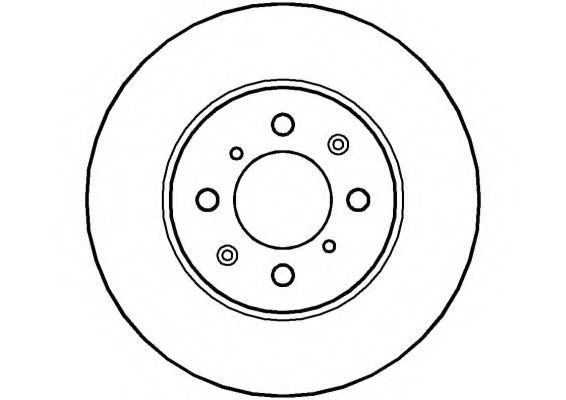 NATIONAL - NBD867 - Тормозной диск (Тормозная система)