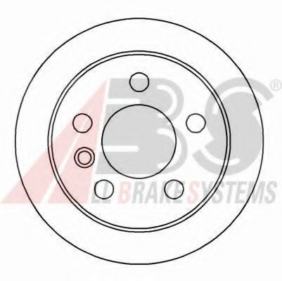 A.B.S. - 16082 - Тормозной диск (Тормозная система)