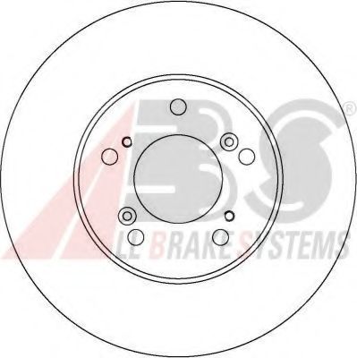 A.B.S. - 16588 - Тормозной диск (Тормозная система)