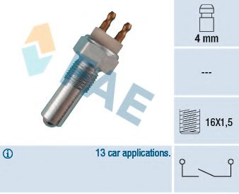 FAE - 40260 - Выключатель, фара заднего хода (Освещение)