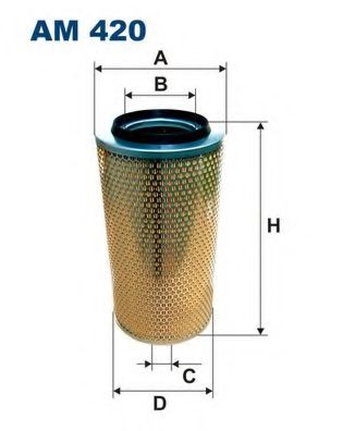 FILTRON - AM420 - Воздушный фильтр (Система подачи воздуха)