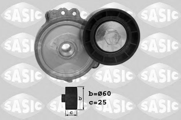 SASIC - 1620013 - Натяжитель ремня, клиновой зубча (Ременный привод)