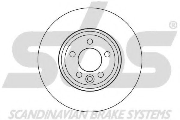 SBS - 1815204013 - Тормозной диск (Тормозная система)