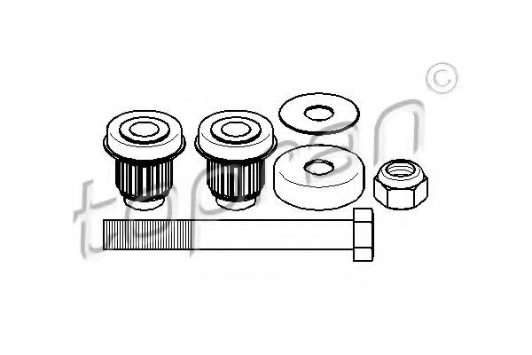 TOPRAN - 400 088 - Ремкомплект, направляющий рычаг (Рулевое управление)