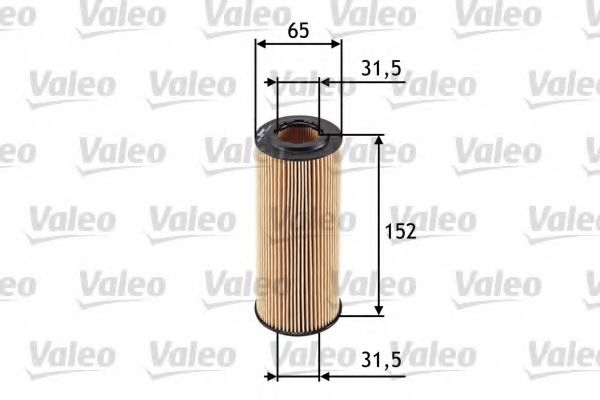 VALEO - 586545 - Масляный фильтр (Смазывание)