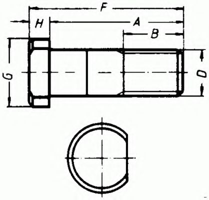 LEMFORDER - 19839 01 - Болт крепления колеса (Колеса)