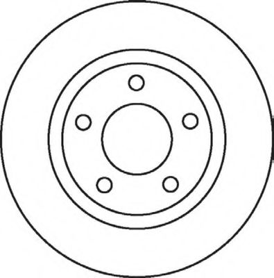 BENDIX - 562060B - Тормозной диск