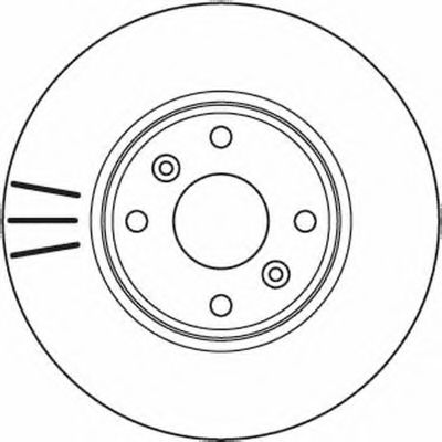 BENDIX - 562103B - Тормозной диск