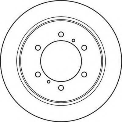 BENDIX - 562380B - Тормозной диск