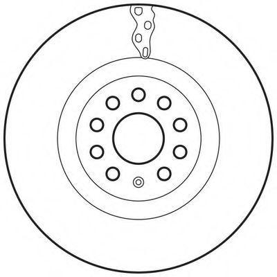 BENDIX - 562663BC - Тормозной диск