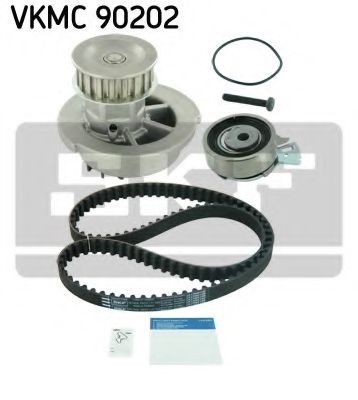 SKF - VKMC 90202 - Водяной насос + комплект зубчатого ремня (Охлаждение)