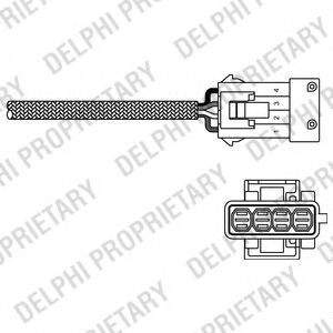 DELPHI - ES10797-12B1 - Лямбда-зонд (Приготовление смеси)