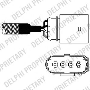 DELPHI - ES10981-12B1 - Лямбда-зонд (Приготовление смеси)