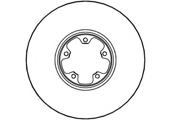 NATIONAL - NBD994 - Тормозной диск (Тормозная система)