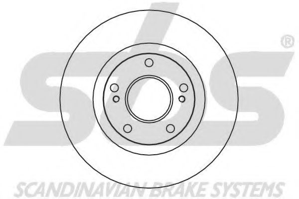 SBS - 1815202267 - Тормозной диск (Тормозная система)