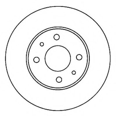 BENDIX - 562024B - Тормозной диск