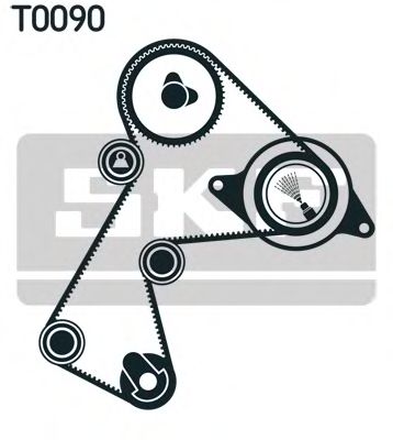 SKF - VKMA 06126 - Комплект ремня ГРМ (Ременный привод)