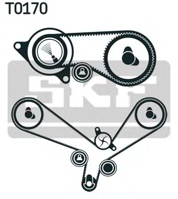 SKF - VKMA 01152 - Комплект ремня ГРМ (Ременный привод)