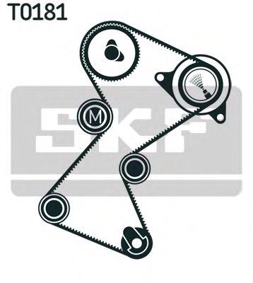 SKF - VKMA 06128 - Комплект ремня ГРМ (Ременный привод)