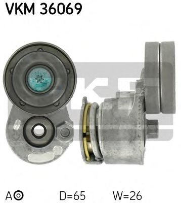 SKF - VKM 36069 - Натяжной ролик, поликлиновойремень (Ременный привод)