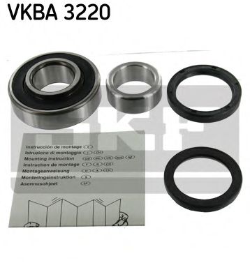 SKF - VKBA 3220 - Комплект подшипника ступицы колеса (Подвеска колеса)