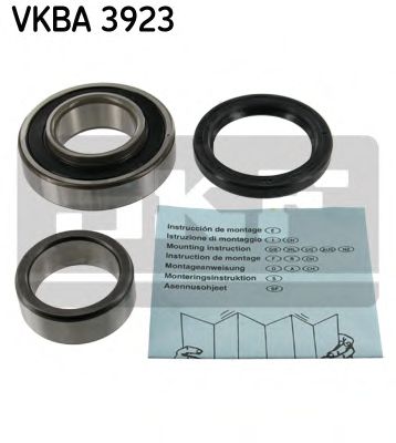 SKF - VKBA 3923 - Комплект подшипника ступицы колеса (Подвеска колеса)