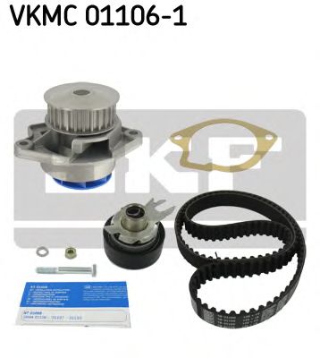 SKF - VKMC 01106-1 - Водяной насос + комплект зубчатого ремня (Охлаждение)