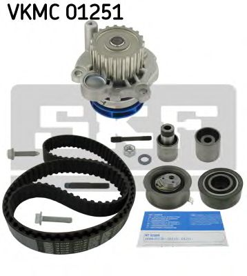 SKF - VKMC 01251 - Водяной насос + комплект зубчатого ремня (Охлаждение)