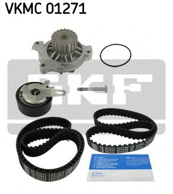 SKF - VKMC 01271 - Водяной насос + комплект зубчатого ремня (Охлаждение)