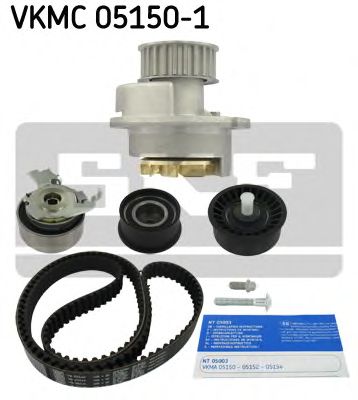 SKF - VKMC 05150-1 - Водяной насос + комплект зубчатого ремня (Охлаждение)