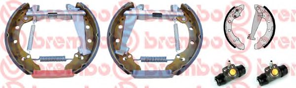 BREMBO - K 85 023 - Комплект тормозных колодок (Тормозная система)