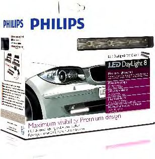 PHILIPS - 12824WLEDX1 - Фара дневного освещения