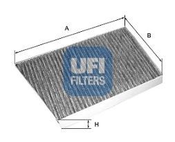 UFI - 54.131.00 - Фильтр, воздух во внутренном пространстве (Отопление / вентиляция)