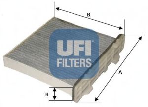 UFI - 54.147.00 - Фильтр, воздух во внутренном пространстве (Отопление / вентиляция)