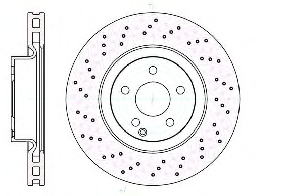 ROADHOUSE - 61032.10 - Тормозной диск (Тормозная система)
