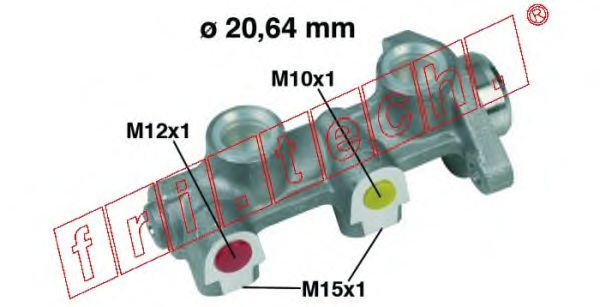 FRI.TECH. - PF164 - Главный тормозной цилиндр (Тормозная система)