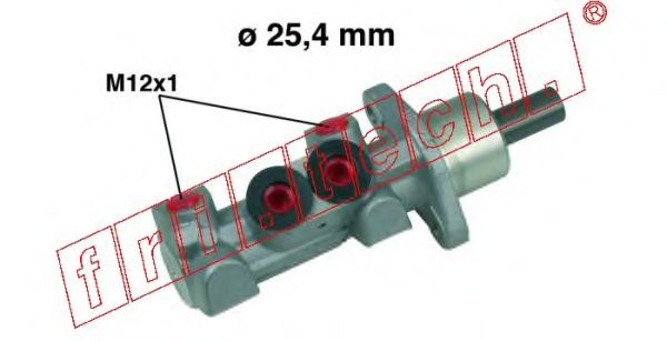 FRI.TECH. - PF541 - Главный тормозной цилиндр (Тормозная система)