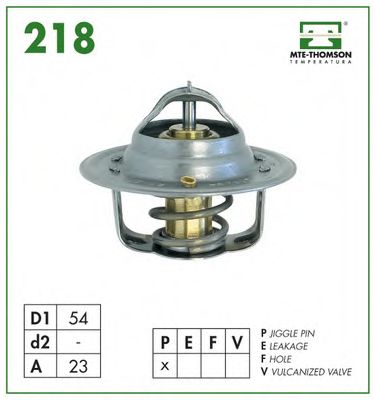 MTE-THOMSON - 218.88 - Термостат, охлаждающая жидкость