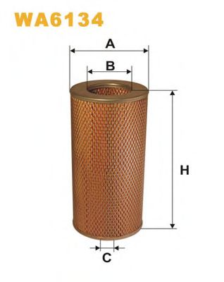 WIX FILTERS - WA6134 - Воздушный фильтр (Система подачи воздуха)