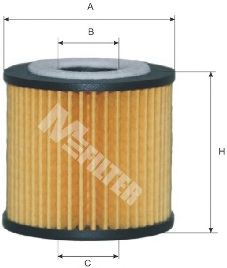 MFILTER - TE 600 - Масляный фильтр (Смазывание)